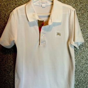 Boys Sz 6 Burberry polo